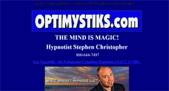 Desktop Screenshot of optimystiks.com